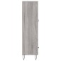 vidaXL Highboard Grau Sonoma 69,5x31x115 cm Holzwerkstoff vidaXL Highboard Grau Sonoma 69,5x31x115 cm Holzwerkstoff