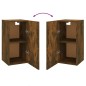 vidaXL TV-Schrank Räuchereiche 30,5x30x60 cm Holzwerkstoff vidaXL TV-Schrank Räuchereiche 30,5x30x60 cm Holzwerkstoff