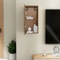 vidaXL TV-Schrank Räuchereiche 30,5x30x60 cm Holzwerkstoff vidaXL TV-Schrank Räuchereiche 30,5x30x60 cm Holzwerkstoff