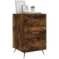 vidaXL Nachttisch Räuchereiche 40x40x66 cm Holzwerkstoff vidaXL Nachttisch Räuchereiche 40x40x66 cm Holzwerkstoff