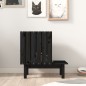 vidaXL Katzenhaus Schwarz 60x36x60 cm Massivholz Kiefer vidaXL Katzenhaus Schwarz 60x36x60 cm Massivholz Kiefer