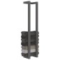 vidaXL Handtuchhalter Grau 23x18x110 cm Massivholz Kiefer vidaXL Handtuchhalter Grau 23x18x110 cm Massivholz Kiefer