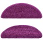 vidaXL Stufenmatten 10 Stk. 65x21x4 cm Violett vidaXL Stufenmatten 10 Stk. 65x21x4 cm Violett