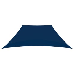 vidaXL Sonnensegel Oxford-Gewebe Trapezförmig 2/4x3 m Blau