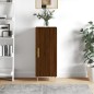 vidaXL Sideboard Braun Eichen-Optik 34,5x34x90 cm Holzwerkstoff vidaXL Sideboard Braun Eichen-Optik 34,5x34x90 cm Holzwerkstoff
