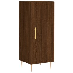 vidaXL Sideboard Braun Eichen-Optik 34,5x34x90 cm Holzwerkstoff