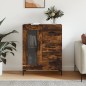 vidaXL Sideboard Räuchereiche 69,5x34x90 cm Holzwerkstoff vidaXL Sideboard Räuchereiche 69,5x34x90 cm Holzwerkstoff