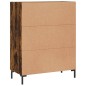 vidaXL Sideboard Räuchereiche 69,5x34x90 cm Holzwerkstoff vidaXL Sideboard Räuchereiche 69,5x34x90 cm Holzwerkstoff