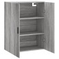 vidaXL Wandschrank Grau Sonoma 69,5x34x90 cm vidaXL Wandschrank Grau Sonoma 69,5x34x90 cm