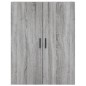 vidaXL Wandschrank Grau Sonoma 69,5x34x90 cm vidaXL Wandschrank Grau Sonoma 69,5x34x90 cm