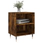 vidaXL Nachttisch Räuchereiche 40x30x50 cm Holzwerkstoff vidaXL Nachttisch Räuchereiche 40x30x50 cm Holzwerkstoff