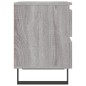 vidaXL Nachttisch Grau Sonoma 40x35x50 cm Holzwerkstoff vidaXL Nachttisch Grau Sonoma 40x35x50 cm Holzwerkstoff