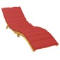 Sonnenliegen-Auflage Rot 200x70x3 cm Oxford-Gewebe Sonnenliegen-Auflage Rot 200x70x3 cm Oxford-Gewebe