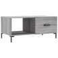 vidaXL Couchtisch Grau Sonoma 90x50x40 cm Holzwerkstoff vidaXL Couchtisch Grau Sonoma 90x50x40 cm Holzwerkstoff