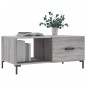 vidaXL Couchtisch Grau Sonoma 90x50x40 cm Holzwerkstoff vidaXL Couchtisch Grau Sonoma 90x50x40 cm Holzwerkstoff