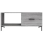 vidaXL Couchtisch Grau Sonoma 90x50x40 cm Holzwerkstoff vidaXL Couchtisch Grau Sonoma 90x50x40 cm Holzwerkstoff