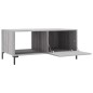 vidaXL Couchtisch Grau Sonoma 90x50x40 cm Holzwerkstoff vidaXL Couchtisch Grau Sonoma 90x50x40 cm Holzwerkstoff