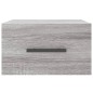 vidaXL Wand-Nachttisch Grau Sonoma 35x35x20 cm vidaXL Wand-Nachttisch Grau Sonoma 35x35x20 cm