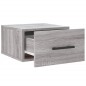 vidaXL Wand-Nachttisch Grau Sonoma 35x35x20 cm vidaXL Wand-Nachttisch Grau Sonoma 35x35x20 cm