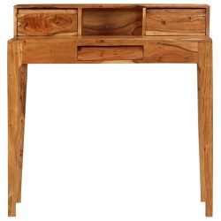 vidaXL Schreibtisch mit Schubladen Massivholz 88 x 50 x 90 cm