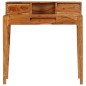 vidaXL Schreibtisch mit Schubladen Massivholz 88 x 50 x 90 cm vidaXL Schreibtisch mit Schubladen Massivholz 88 x 50 x 90 cm