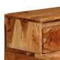 vidaXL Schreibtisch mit Schubladen Massivholz 88 x 50 x 90 cm vidaXL Schreibtisch mit Schubladen Massivholz 88 x 50 x 90 cm