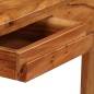 vidaXL Schreibtisch mit Schubladen Massivholz 88 x 50 x 90 cm vidaXL Schreibtisch mit Schubladen Massivholz 88 x 50 x 90 cm