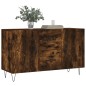 vidaXL Sideboard Räuchereiche 100x36x60 cm Holzwerkstoff vidaXL Sideboard Räuchereiche 100x36x60 cm Holzwerkstoff