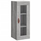 vidaXL Wandschrank Grau Sonoma 34,5x34x90 cm vidaXL Wandschrank Grau Sonoma 34,5x34x90 cm