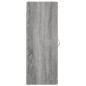 vidaXL Wandschrank Grau Sonoma 34,5x34x90 cm vidaXL Wandschrank Grau Sonoma 34,5x34x90 cm
