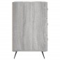 vidaXL Nachttisch Grau Sonoma 40x40x66 cm Holzwerkstoff vidaXL Nachttisch Grau Sonoma 40x40x66 cm Holzwerkstoff