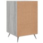 vidaXL Nachttisch Grau Sonoma 40x40x66 cm Holzwerkstoff vidaXL Nachttisch Grau Sonoma 40x40x66 cm Holzwerkstoff