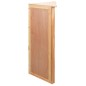 vidaXL Eckregal 59 x 36 x 100 cm Massivholz Eiche vidaXL Eckregal 59 x 36 x 100 cm Massivholz Eiche