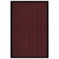 vidaXL Fußmatte Gestreift Rot 80x120 cm vidaXL Fußmatte Gestreift Rot 80x120 cm