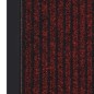 vidaXL Fußmatte Gestreift Rot 80x120 cm vidaXL Fußmatte Gestreift Rot 80x120 cm