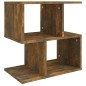 vidaXL Nachttisch Räuchereiche 50x30x51,5 cm Holzwerkstoff vidaXL Nachttisch Räuchereiche 50x30x51,5 cm Holzwerkstoff