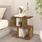 vidaXL Nachttisch Räuchereiche 50x30x51,5 cm Holzwerkstoff vidaXL Nachttisch Räuchereiche 50x30x51,5 cm Holzwerkstoff