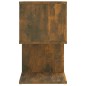 vidaXL Nachttisch Räuchereiche 50x30x51,5 cm Holzwerkstoff vidaXL Nachttisch Räuchereiche 50x30x51,5 cm Holzwerkstoff