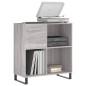 vidaXL Plattenschrank Grau Sonoma 84,5x38x89 cm Holzwerkstoff vidaXL Plattenschrank Grau Sonoma 84,5x38x89 cm Holzwerkstoff
