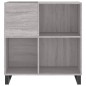 vidaXL Plattenschrank Grau Sonoma 84,5x38x89 cm Holzwerkstoff vidaXL Plattenschrank Grau Sonoma 84,5x38x89 cm Holzwerkstoff
