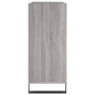 vidaXL Plattenschrank Grau Sonoma 84,5x38x89 cm Holzwerkstoff vidaXL Plattenschrank Grau Sonoma 84,5x38x89 cm Holzwerkstoff