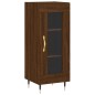 vidaXL Sideboard Braun Eichen-Optik 34,5x34x90 cm Holzwerkstoff vidaXL Sideboard Braun Eichen-Optik 34,5x34x90 cm Holzwerkstoff