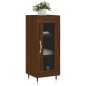 vidaXL Sideboard Braun Eichen-Optik 34,5x34x90 cm Holzwerkstoff vidaXL Sideboard Braun Eichen-Optik 34,5x34x90 cm Holzwerkstoff