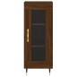 vidaXL Sideboard Braun Eichen-Optik 34,5x34x90 cm Holzwerkstoff vidaXL Sideboard Braun Eichen-Optik 34,5x34x90 cm Holzwerkstoff