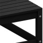 vidaXL Garten-Ecksofas 2 Stk. Schwarz Kiefer Massivholz vidaXL Garten-Ecksofas 2 Stk. Schwarz Kiefer Massivholz