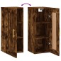 vidaXL Wandschrank Räuchereiche 34,5x34x90 cm Holzwerkstoff vidaXL Wandschrank Räuchereiche 34,5x34x90 cm Holzwerkstoff