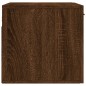 vidaXL Wandschrank Braun Eichen-Optik 60x36,5x35cm Holzwerkstoff vidaXL Wandschrank Braun Eichen-Optik 60x36,5x35cm Holzwerkstoff