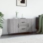 vidaXL Sideboard Grau Sonoma 100x36x60 cm Holzwerkstoff vidaXL Sideboard Grau Sonoma 100x36x60 cm Holzwerkstoff