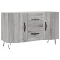 vidaXL Sideboard Grau Sonoma 100x36x60 cm Holzwerkstoff vidaXL Sideboard Grau Sonoma 100x36x60 cm Holzwerkstoff