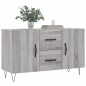 vidaXL Sideboard Grau Sonoma 100x36x60 cm Holzwerkstoff vidaXL Sideboard Grau Sonoma 100x36x60 cm Holzwerkstoff